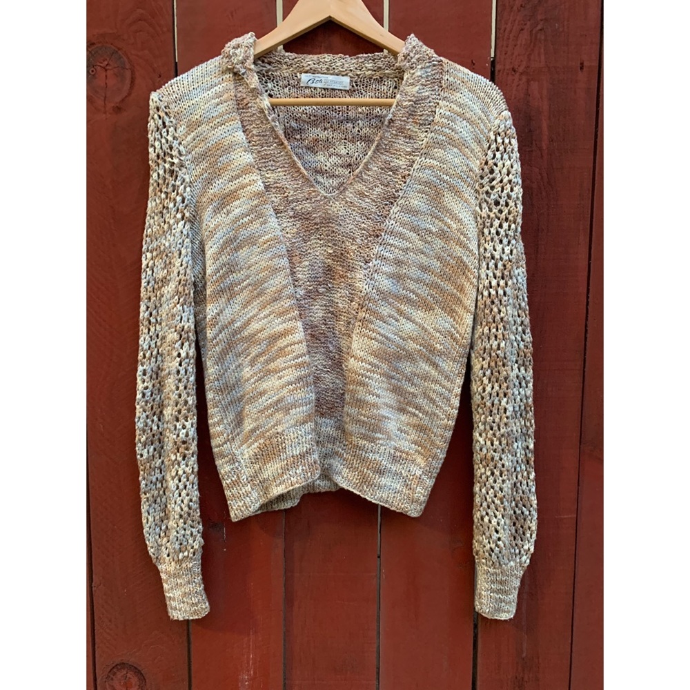 Bea LA | Marled Macchiato Pullover Sweater